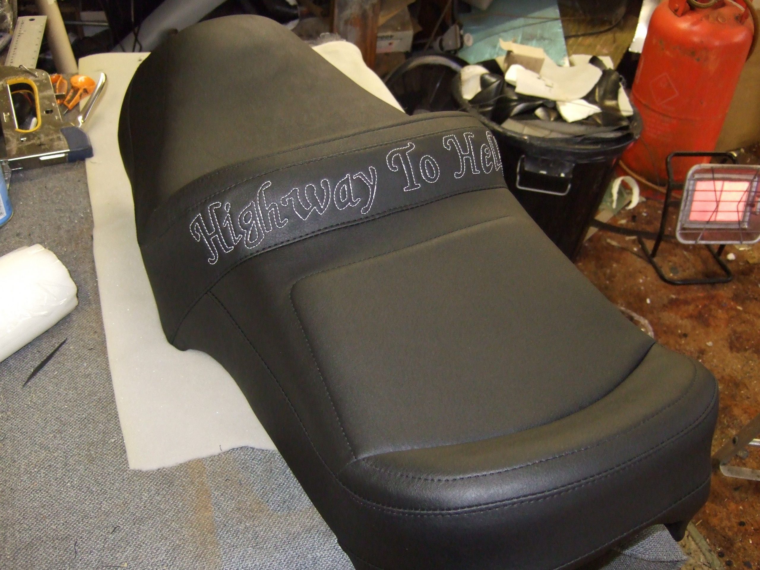 motorcycle seat shaving near me